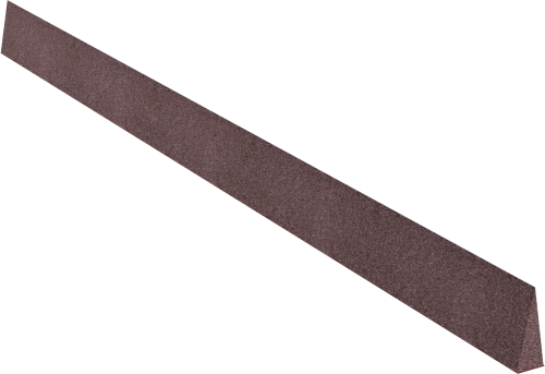 Klin koszowy 1m Kolor RAL 8019 Brąz 100szt