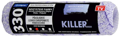 WAŁEK MALARSKI KILLER BLUE DOLPHIN SERIA 330 25cm