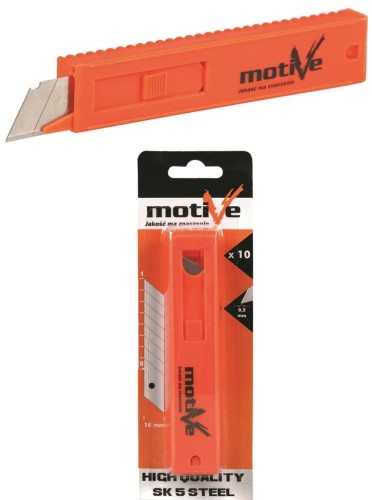 Ostrze Łamane 18mm Motive 10szt