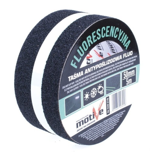 Taśma antypoślizgowa chropowata FLUO 50mm x 5m Motive