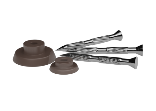 Gwoździe do folii i listwy kubełkowej 100szt