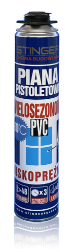Piana pistoletowa niskoprężna PVC STINGER ZIMOWA- 10° 750ml