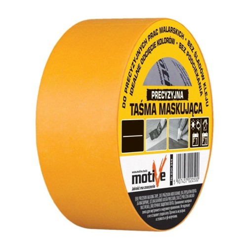 Taśma malarska MASK PRECYZYJNA Motive 25mm x 50m - Papier ryżowy
