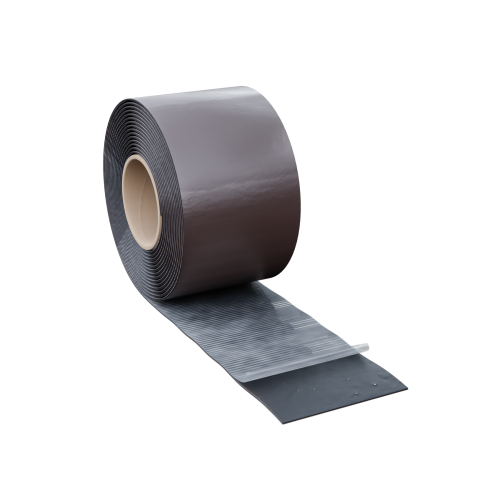 Taśma dekarska butylowa Ventaflex alubutyl 75mm x 10m 8017 BRĄZ 0,7mm