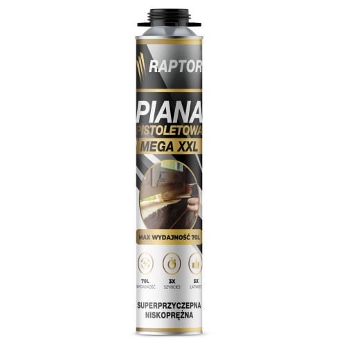 Piana Pistoletowa niskoprężna RAPTOR MEGA XXL 1000g