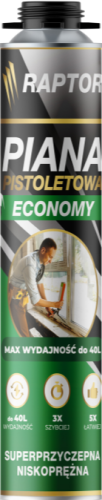 Piana Pistoletowa niskoprężna RAPTOR ECONOMY 700ml