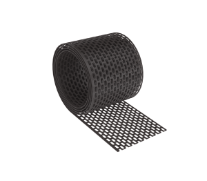 Kratka okapowa 80mm x 5m kolor Brązowy RAL 8019