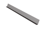 Grzebień okapu 60mm x 1m wróblówka kolor Kolor Brązowu RAL 8019
