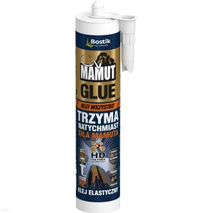 Klej Uniwersalny Montażowy MAMUT Glue BIAŁY 290 ml