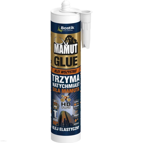 Klej Uniwersalny Montażowy MAMUT Glue BIAŁY 290 ml