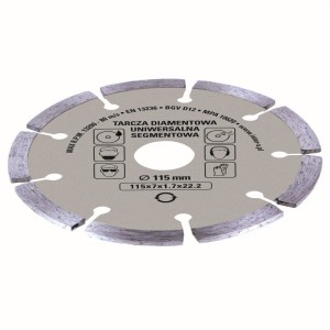 Tarcza diamentowa uniwersalna segmentowa 125mm 