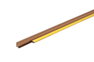 Listwa przyokienna z gumką Złoty Dąb 6mm 2,5m 100x