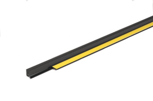 Listwa przyokienna z gumką Grafit 6mm 2,5m 100x