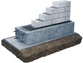 Folia fundamentowa pozioma 30cm x 30m 1mm MAUER HDPE