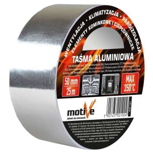 Taśma aluminiowa 48mm x 50m MAX 350°C Motive