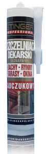 Uszczelniacz dekarski kauczykowy STINGER 300ml kolor GRAFIT