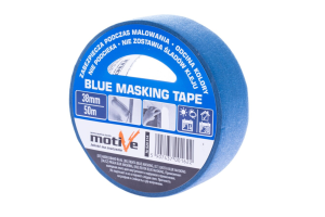 Taśma Malarska Niebieska Blue Masking 38mm x 50M Motive