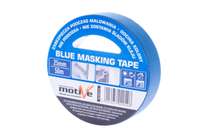 Taśma Malarska Niebieska Blue Masking 25mm x 50M Motive