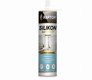 Silikon RAPTOR sanitarny Bezbarwny 280ml