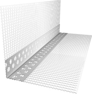 50szt Narożnik aluminiowy 23x23 z siatką żółtą 8cmx12cm 2,5m
