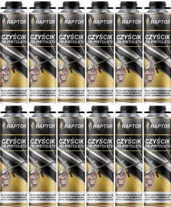 12szt Czyścik do Pian RAPTOR 500ml