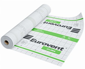 Aktywna folia paroizolacyjna EUROVENT CLIMA 85G 1,5m x 50mb 75m2 