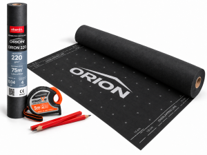 Membrana Dachowa 220g/m2 ORION 220 1,5m x 50mb 75m2 Wysokoparoprzepuszczalna 